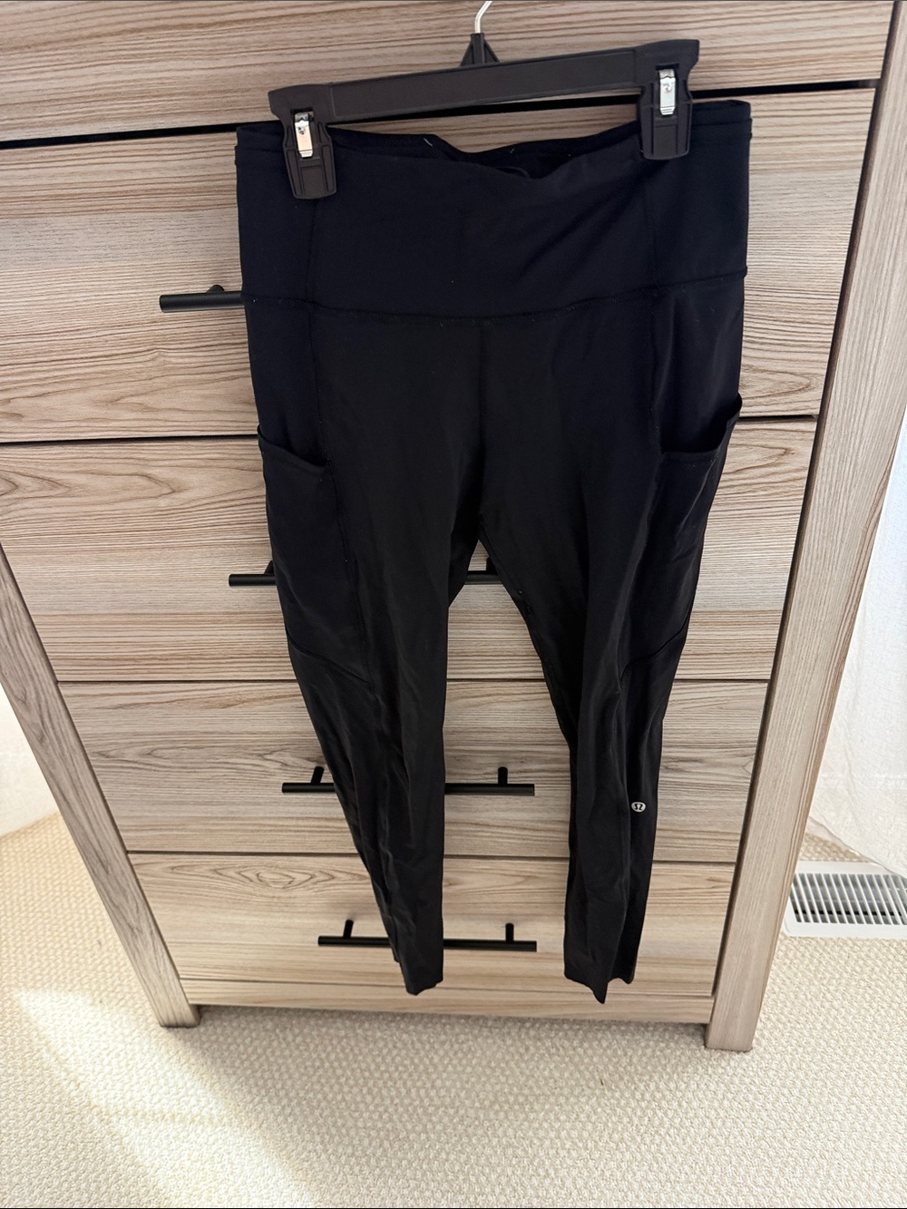lululemon athletica Black High-Rise Pocket Leggings- ankle length